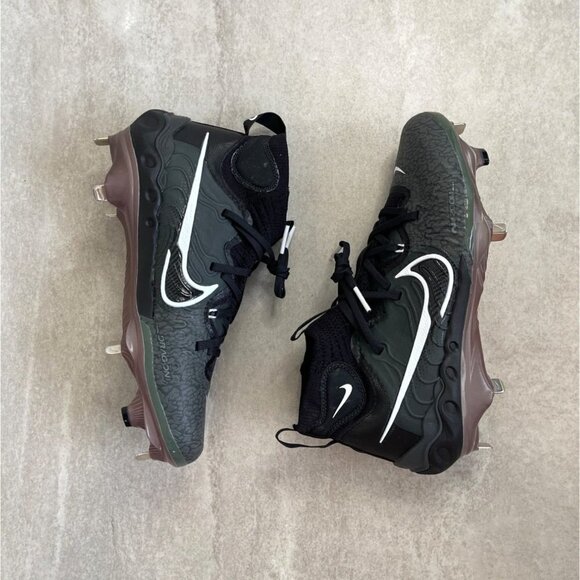 Nike Alpha Huarache NXT Men's Baseball Cleats Size 8.5 Black DJ6517-010 New $150 - Picture 9 of 16